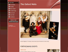 Tablet Screenshot of oxfordwaits.com